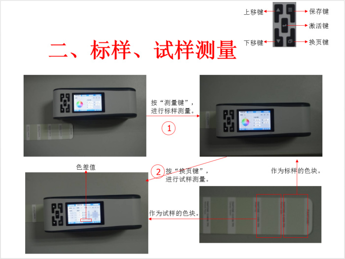 WF30系列色差仪操作指导2